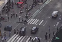 Un tiroteo en Times Square desata el pánico durante las celebraciones por el campeonato de los Knicks