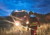 Fallece un militar de la UME en el incendio de Las Peñas de Riglos (Huesca) al volcar el vehículo en el que viajaba
