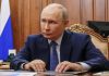Putin acusa a Occidente de querer recuperar su «liderazgo perdido» con «métodos inaceptables»