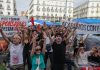 El Sindicato de Inquilinas planta a Feijóo en la sede del PP: «El viernes solo hay dos opciones: votar a favor de la vida o de la especulación»