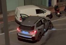 El futbolista Álex Sola huye a la carrera tras chocar con su coche en Almería: la Policía investiga una posible alcoholemia